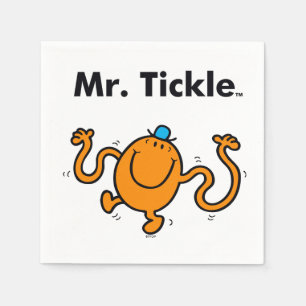 Mr. Men   Mr. Tickle Will Tickle Napkin