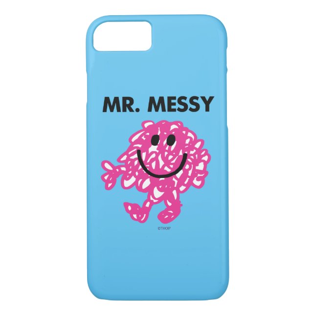 Mr. Messy | Classic Pose Case-Mate iPhone Case (Back)