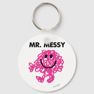 Mr. Messy   Classic Pose Keychain