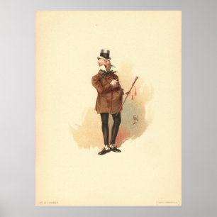 Mr. Micawber from David Copperfield Poster