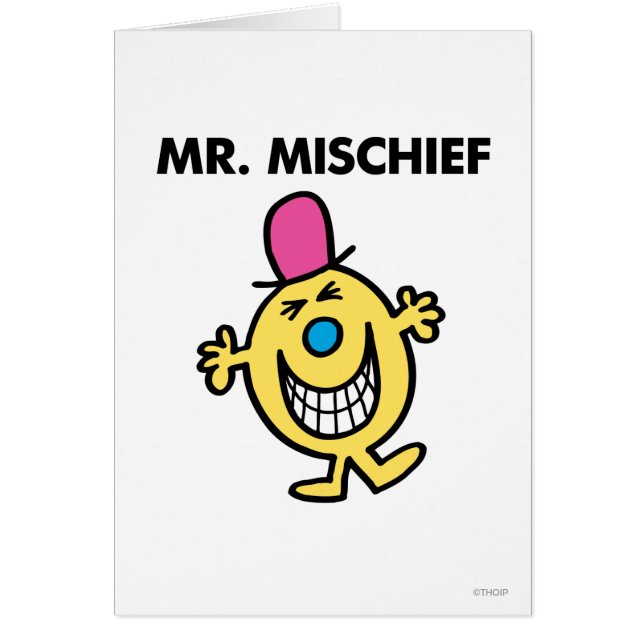 Mr. Mischief | Smiling Gleefully (Front)
