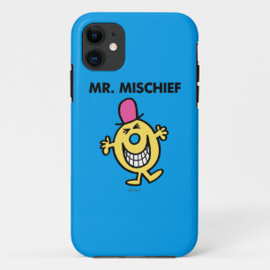 Mr. Mischief Smiling Gleefully iPhone 11 Case