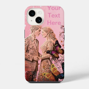 Mr & Miss Loving Couple Just Married iPhone 14 Case