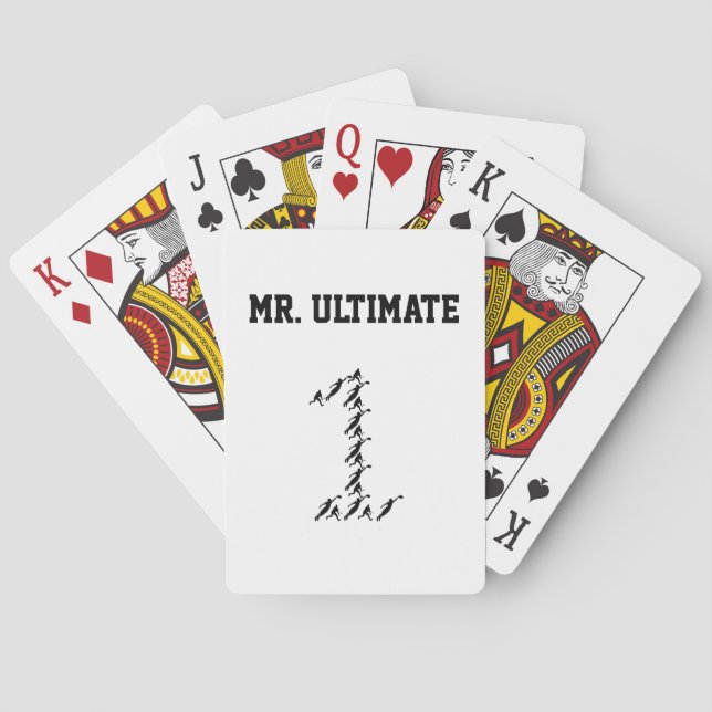 Mr./Miss Ultimate Playing Cards (Back)