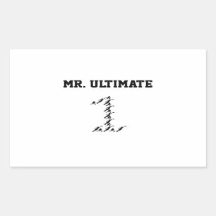Mr./Miss Ultimate Sticker