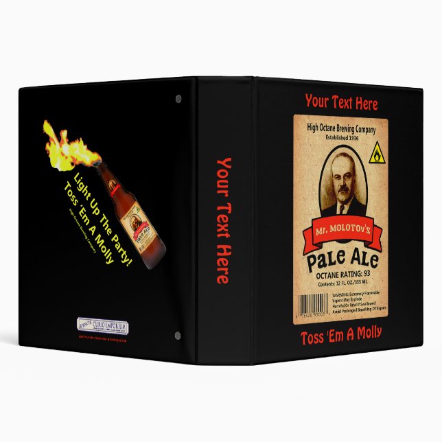 Mr. Molotov's Pale Ale Binder (Background)