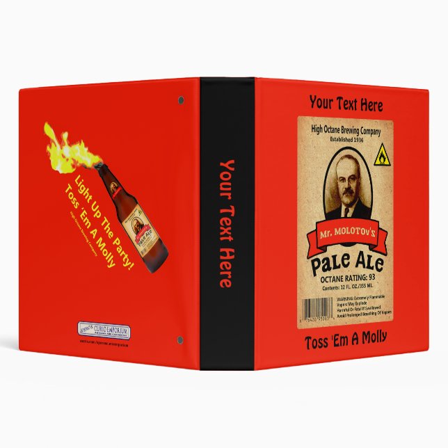 Mr. Molotov's Pale Ale Binder (Background)