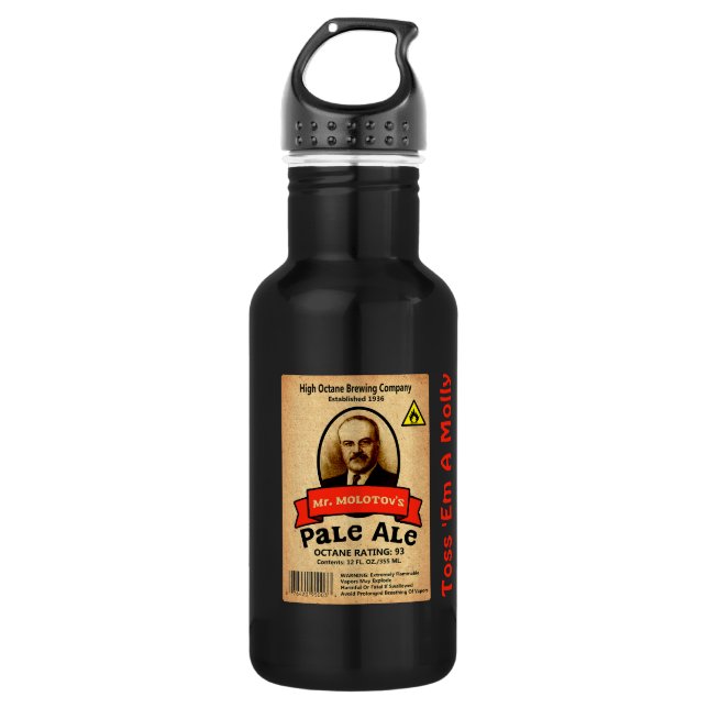 Mr. Molotov's Pale Ale Label 532 Ml Water Bottle (Front)