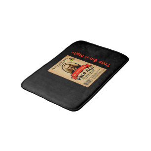 Mr. Molotov's Pale Ale Label Bath Mat