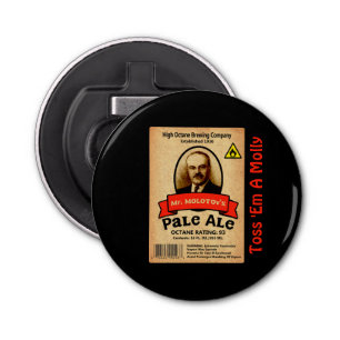 Mr. Molotov's Pale Ale Label Bottle Opener