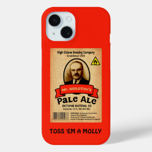 Mr. Molotov's Pale Ale Label iPhone 15 Case