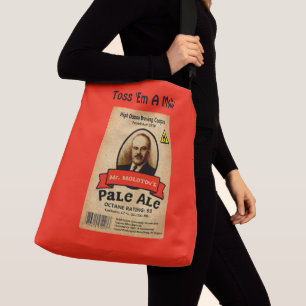 Mr. Molotov's Pale Ale Label Crossbody Bag