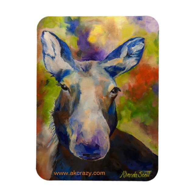 Mr. Moosey Moose Magnet (Vertical)