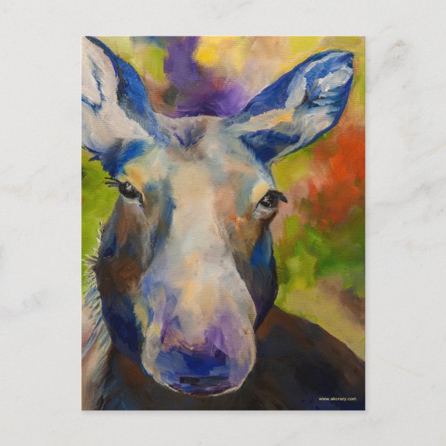 Mr. Moosey Moose Postcard (Front)