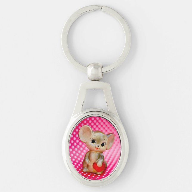 Mr. Mouse Keychain (Front)