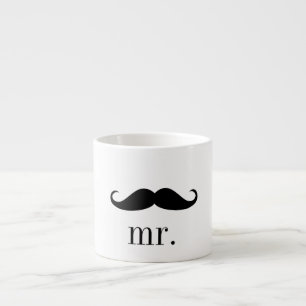 Mr. Moustache : Espresso Mug
