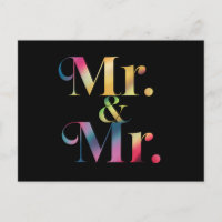 Mr. & Mr. Gay Bachelor Party Gay Marriage