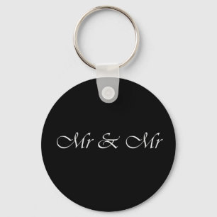 Mr & Mr Keychain