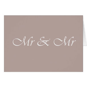 Mr & Mr Typography Beige