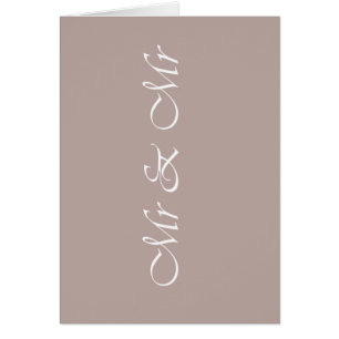 Mr & Mr Typography Beige