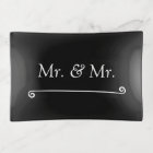 Mr. & Mr. White on Black