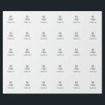 Mr & Mrs add family name date year wedding favour  Wrapping Paper<br><div class="desc">design</div>