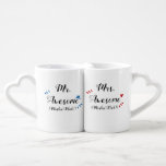 Mr & Mrs Awesome MashaAllah (customizable!) Coffee Mug Set<br><div class="desc">Mr & Mrs Awesome MashaAllah Couple Mugs.
Cute mugs for the lovely couple!
You can personalise / customize the mugs with the husband's and wife's real names.
Perfect gift for the newlyweds / just married / just nikah-ed couples.</div>