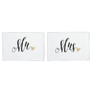Mr. & Mrs. Chic Pillowcase