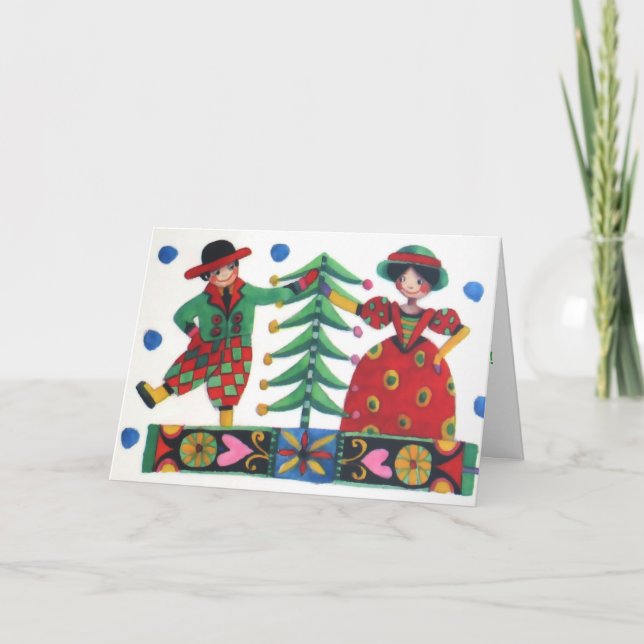 Mr. & Mrs. Christmas Holiday Card (Front)