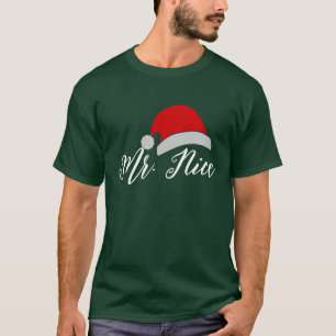 Mr & Mrs Christmas Shirt - Personalized Couple Tee