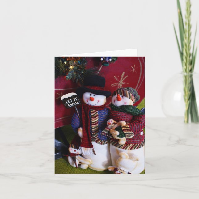 Mr. & Mrs. Claus Holiday Card (Front)