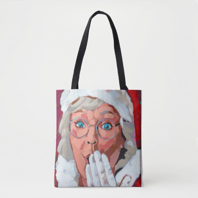 Mr. & Mrs. Claus Tote Bag (Devant)