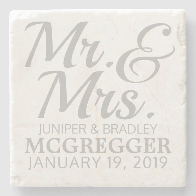 Mr. & Mrs. Coasters (Front)