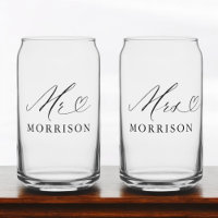 Mr & Mrs Custom Photo Modern