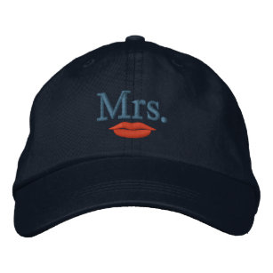 Mr & Mrs Embroidery Embroidered Cap