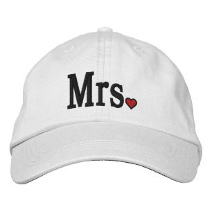 Mr & Mrs Embroidery Embroidered Cap