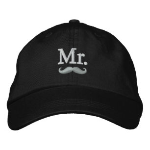 Mr & Mrs Embroidery Embroidered Cap