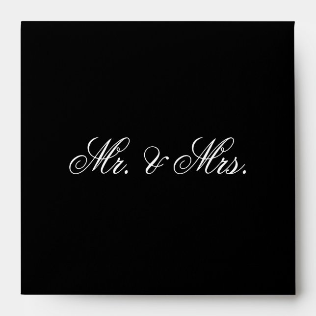 Mr. & Mrs. Envelope (Front)