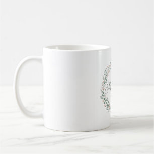Mr & Mrs Eucalyptus Wreath Coffee Mug – Wedding Gi