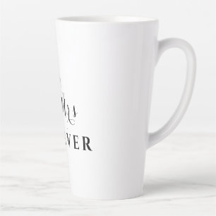 Mr & Mrs Forever Romantic Latte Mug