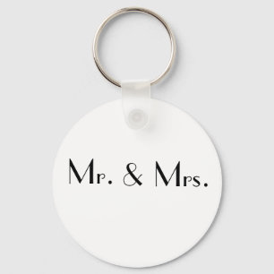Mr., &, Mrs. Keychain