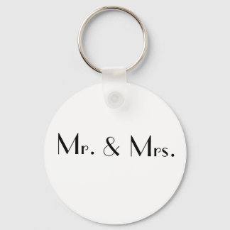 Mr., &, Mrs. Keychain