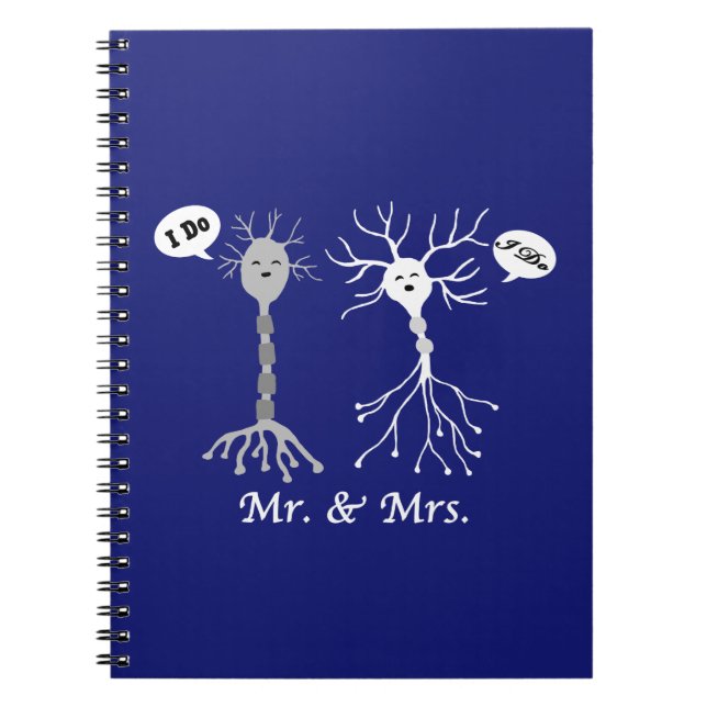Mr. & Mrs. Neuron Notebook (Front)