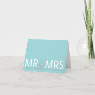 Mr. & Mrs. Personalized Notecards