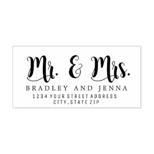 Mr. & Mrs. Rubber Stamp