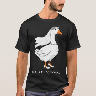 Mr Mrs Silly Goose Couple Matching Wedding Funny T-Shirt
