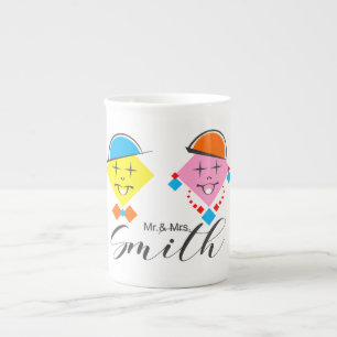 Mr. & Mrs. Smith Bone China Mug