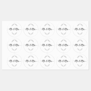 Mr. & Mrs. Stickers