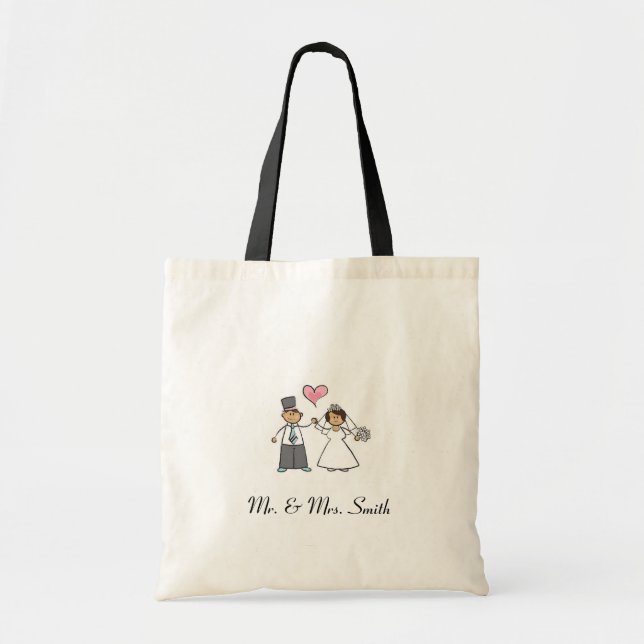 Mr. & Mrs. Tote Bag (Front)