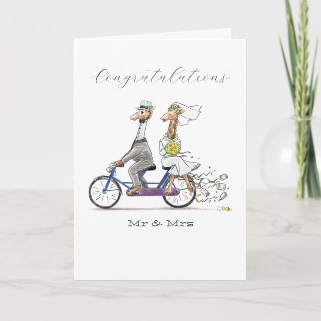 Mr & Mrs wedding Card (Front)